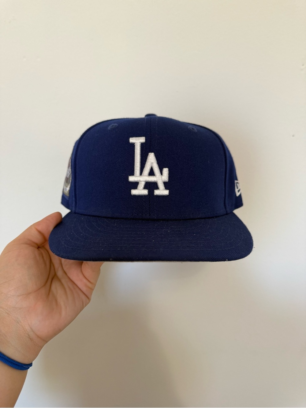 New Era Kids LA Dodgers Navy and White Snapback Hat
